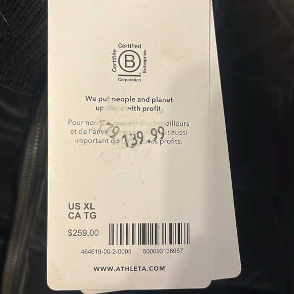 NWT Athleta Hanover Hybrid Jacket - Picture 8 of 9